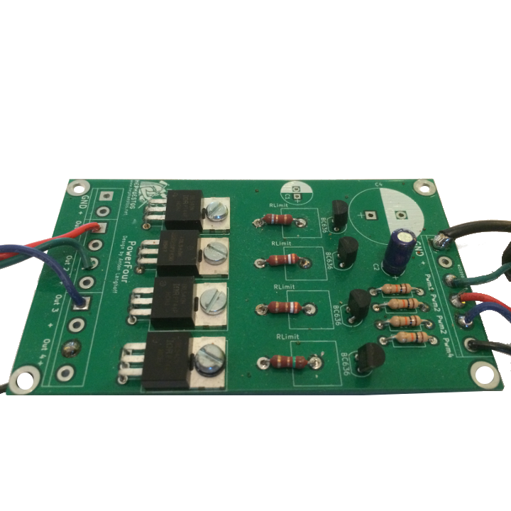 Photo du gradateur 3 circuits DMX sans fil